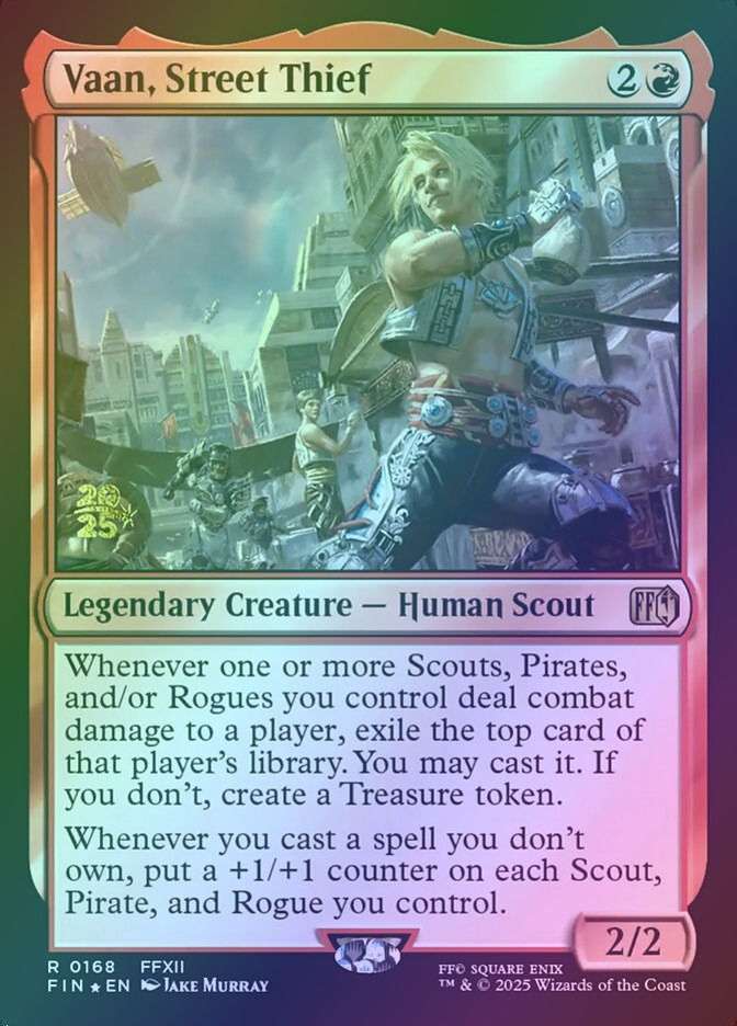 Vaan, Street Thief (PFIN) (168s) / Foil