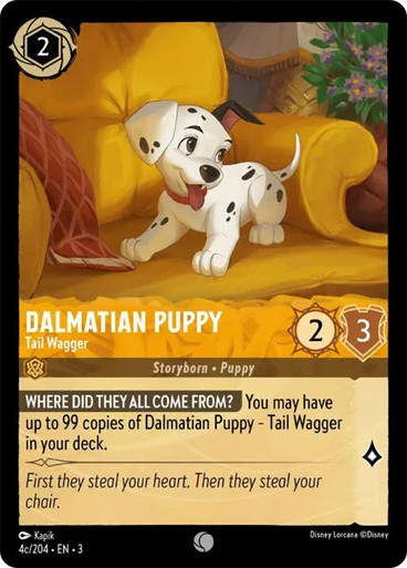 Dalmatian Puppy - Tail Wagger (#004c) (LOR_ITI)