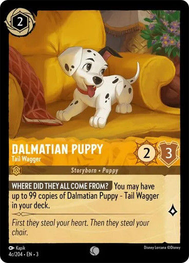 Dalmatian Puppy - Tail Wagger (#004c) (LOR_ITI)