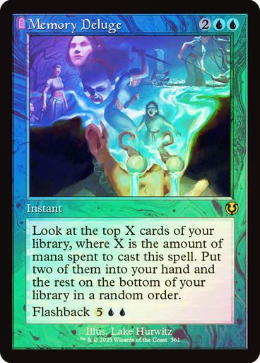 Memory Deluge (INR) (361) / Foil Retro