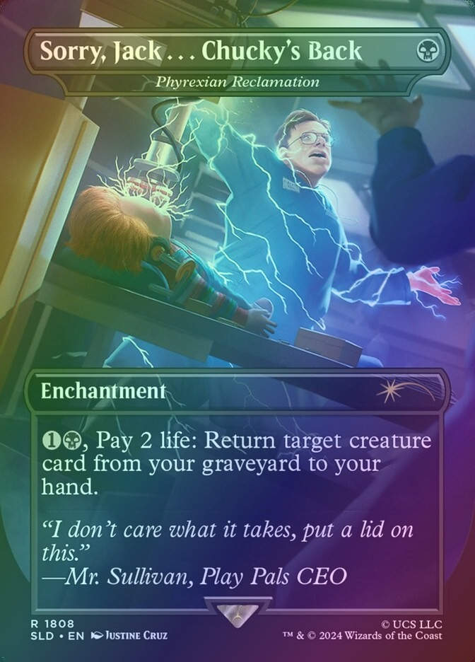 Phyrexian Reclamation (SLD) (1808) / Borderless / Foil