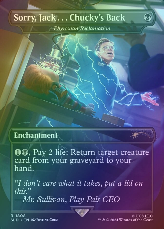 Phyrexian Reclamation (SLD) (1808) / Borderless / Foil