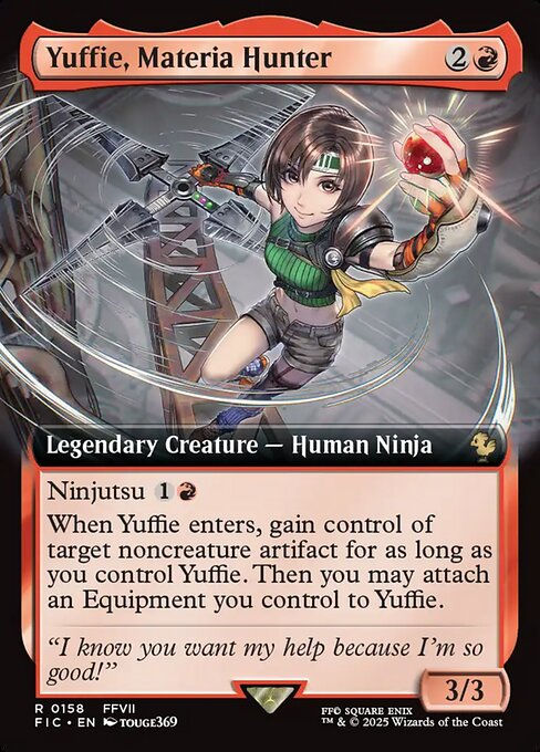 Yuffie, Materia Hunter (FIC) (158) / Extended Art