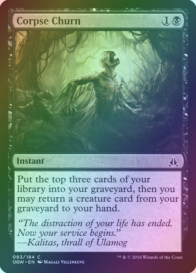 Corpse Churn (OGW) (83) / Foil