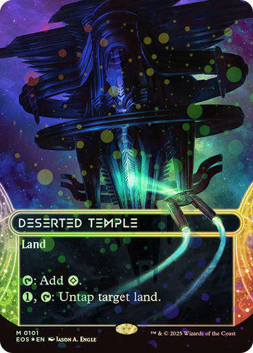 Deserted Temple (EOS) (101) / Borderless Galaxy Foil