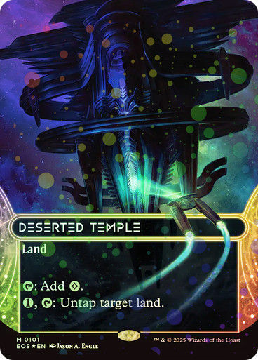 Deserted Temple (EOS) (101) / Borderless Galaxy Foil