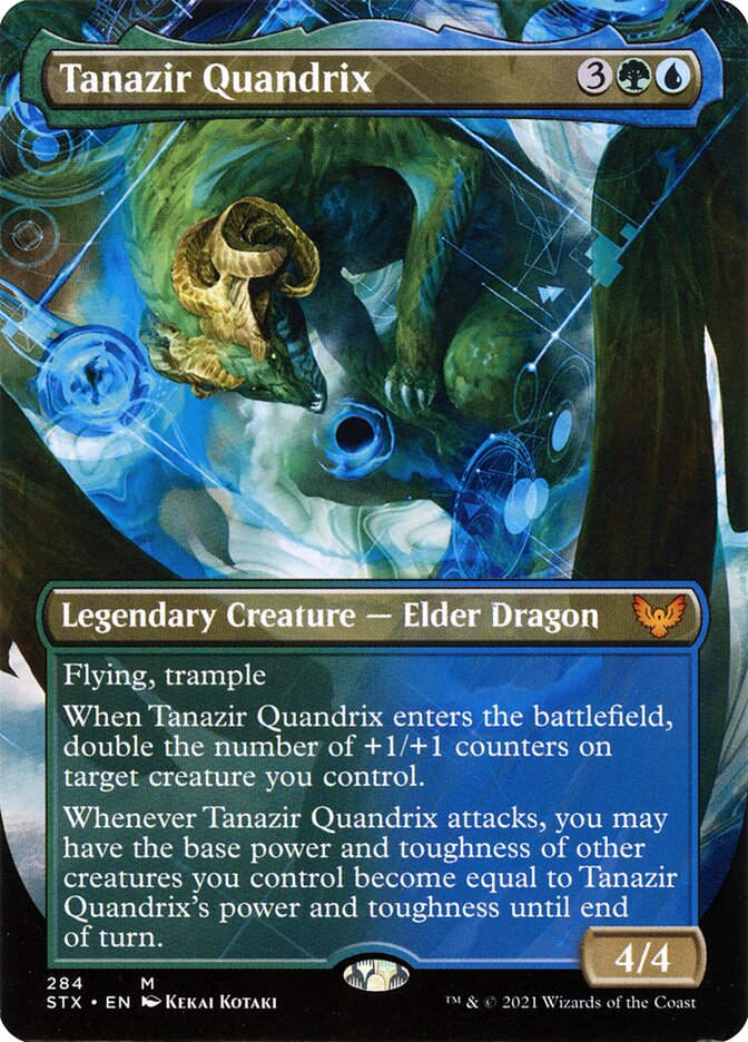 Tanazir Quandrix (STX) (284) / Borderless
