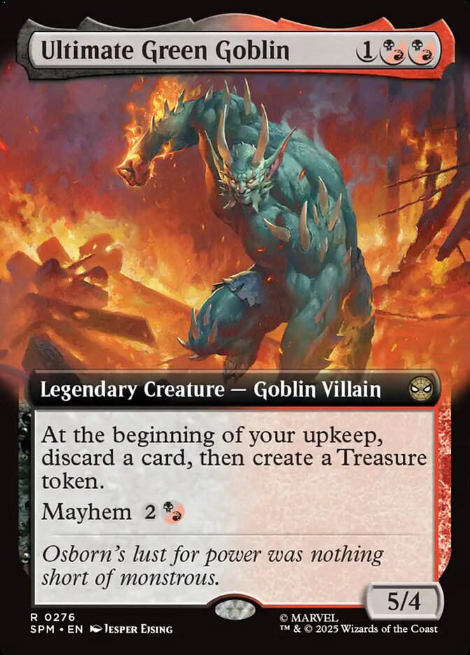 Ultimate Green Goblin (SPM) (276) / Extended Art