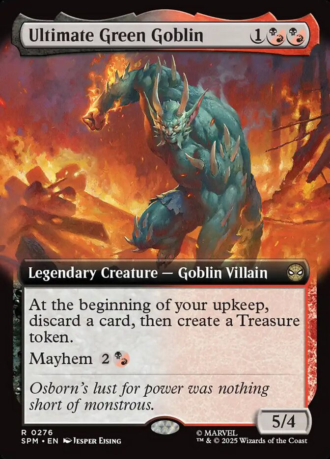 Ultimate Green Goblin (SPM) (276) / Extended Art