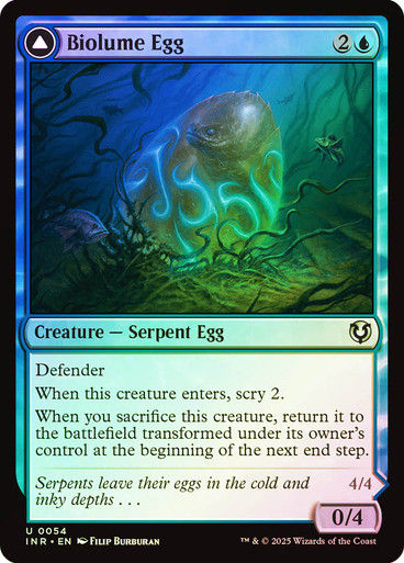 Biolume Egg // Biolume Serpent (INR) (54) / Foil — cara 1 de 2