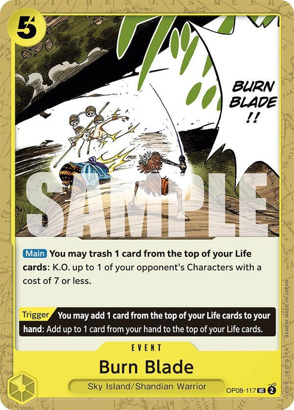 Burn Blade (OP08-117)