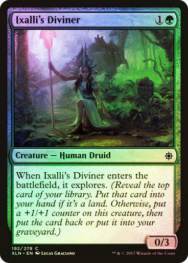 Ixalli's Diviner (XLN) (192) / Foil