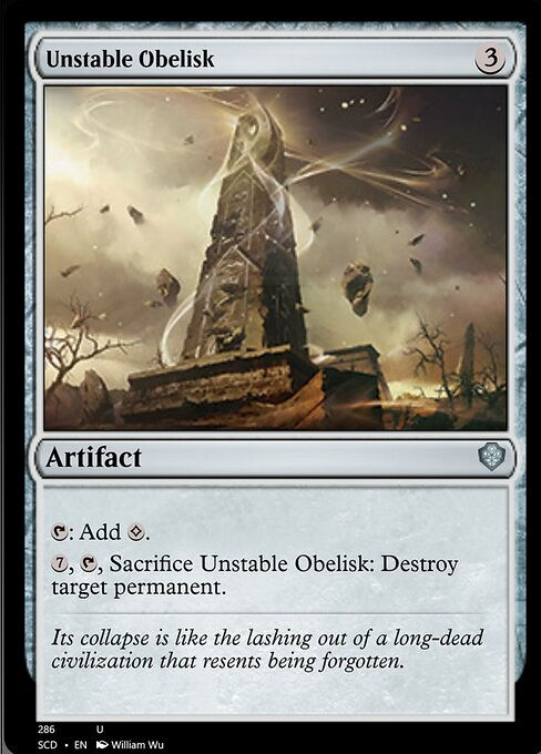 Unstable Obelisk (SCD)