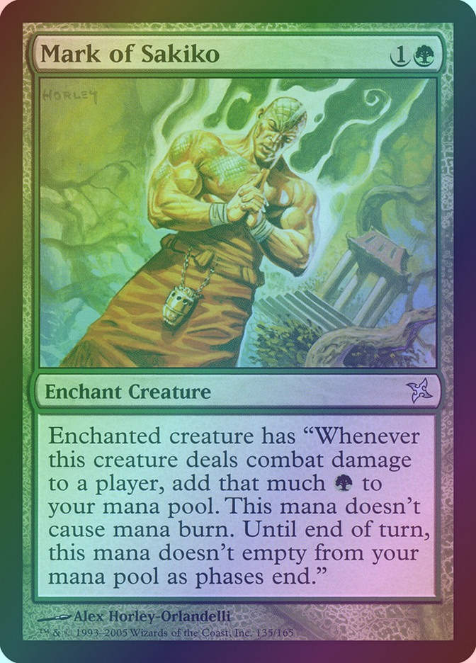 Mark of Sakiko (BOK) (135) / Foil