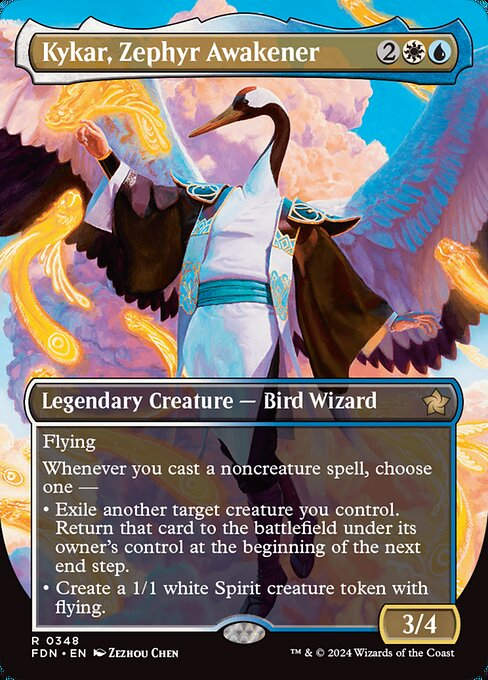 Kykar, Zephyr Awakener (FDN) (348) / Borderless