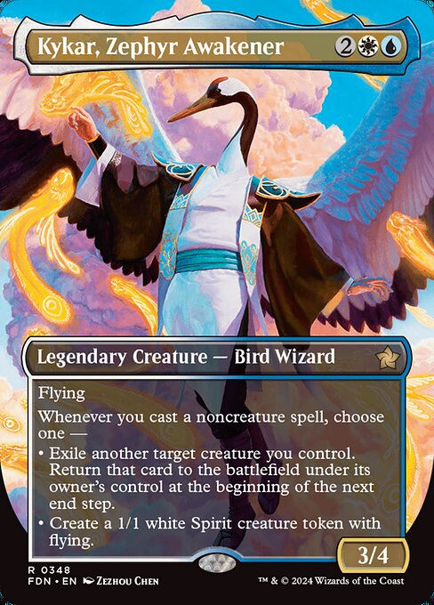 Kykar, Zephyr Awakener (FDN) (348) / Borderless