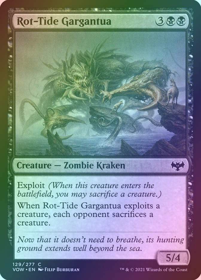 Rot-Tide Gargantua (VOW) (129) / Foil