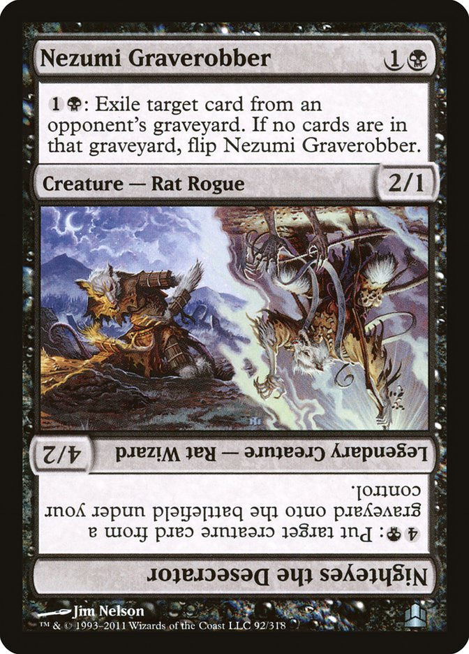 Nezumi Graverobber // Nighteyes the Desecrator (cmd)