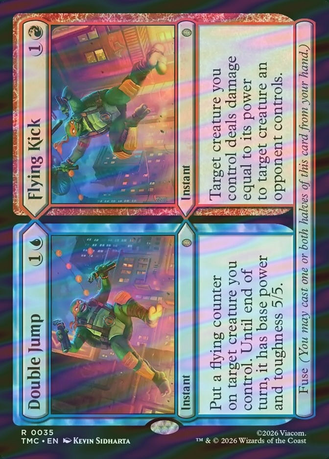 Double Jump // Flying Kick (TMC) (35) / Surge Foil