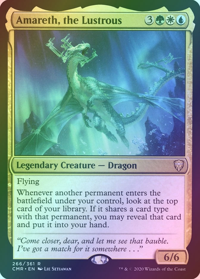 Amareth, the Lustrous (CMR) (266) / Foil
