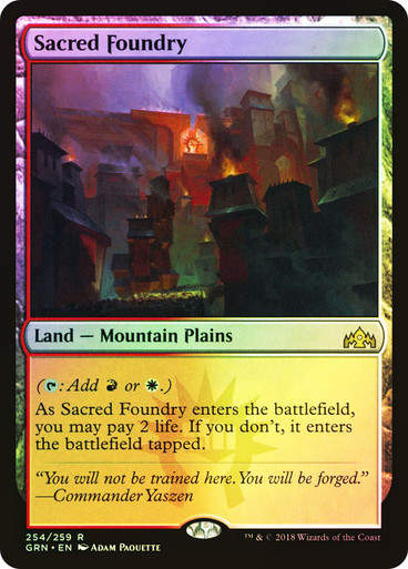 Sacred Foundry (GRN) (254) / Foil