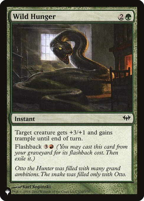 Wild Hunger (PLST) (DKA-132)