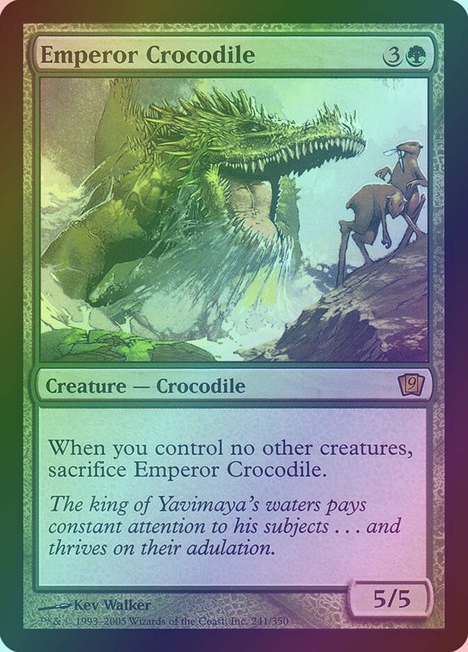 Emperor Crocodile (9ED) (241★) / Foil