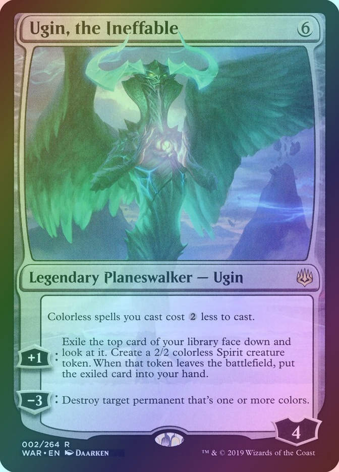 Ugin, the Ineffable (WAR) (2) / Foil