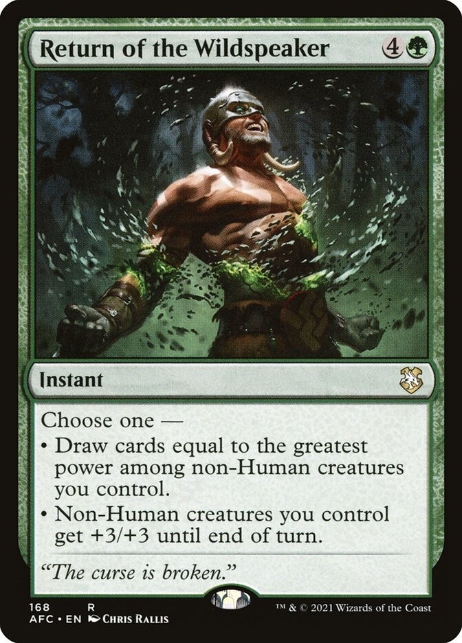 Return of the Wildspeaker (AFC) (168)
