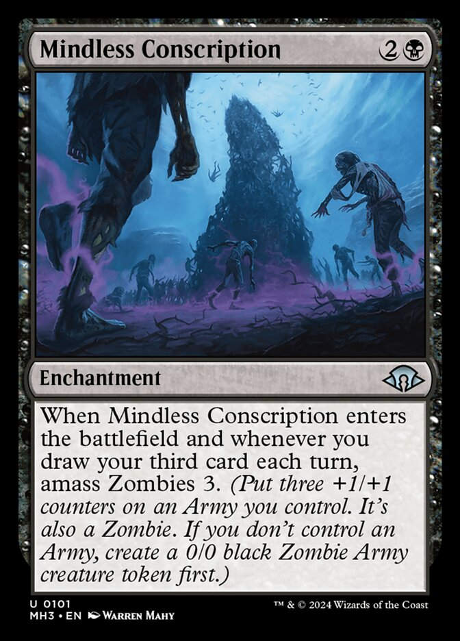 Mindless Conscription (MH3) (101)