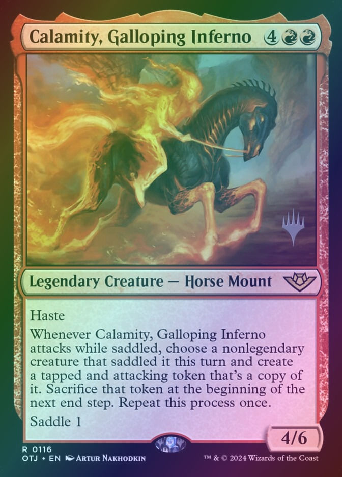 Calamity, Galloping Inferno (POTJ) (116p) / Foil