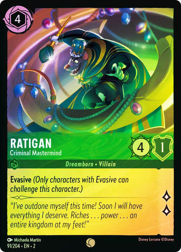 Ratigan - Criminal Mastermind (LOR_ROF) / Foil