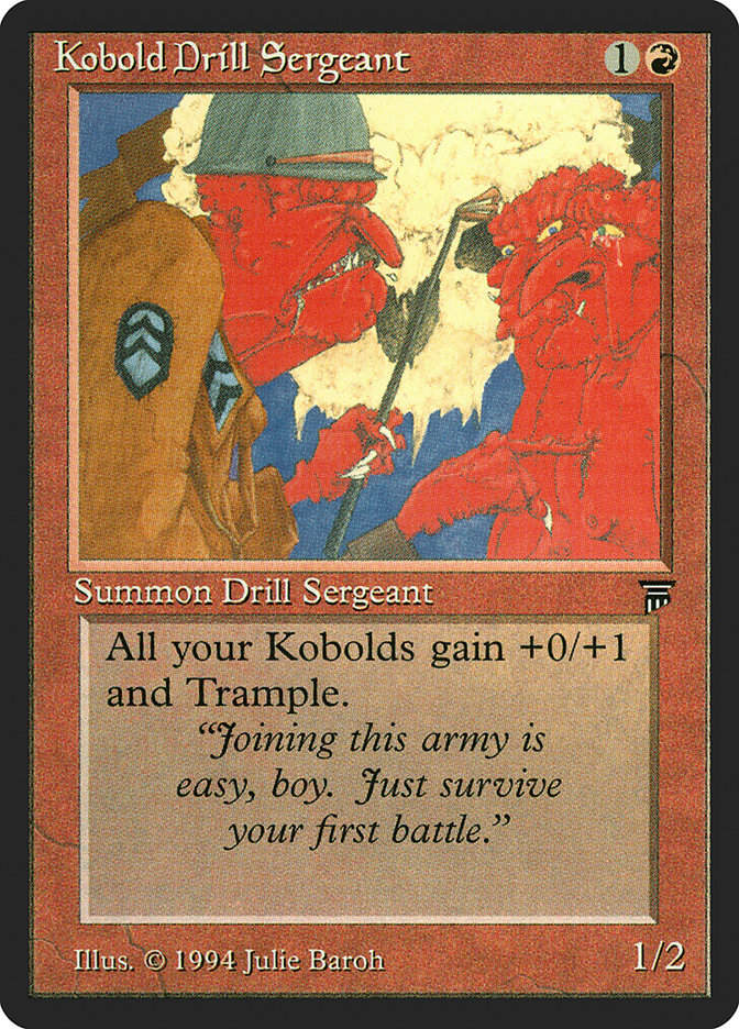 Kobold Drill Sergeant (leg)