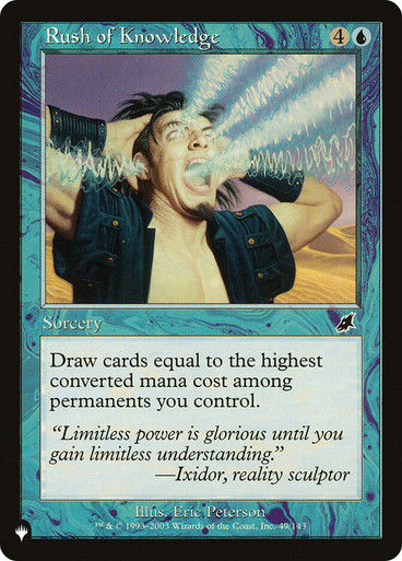 Rush of Knowledge (PLST) (SCG-49)
