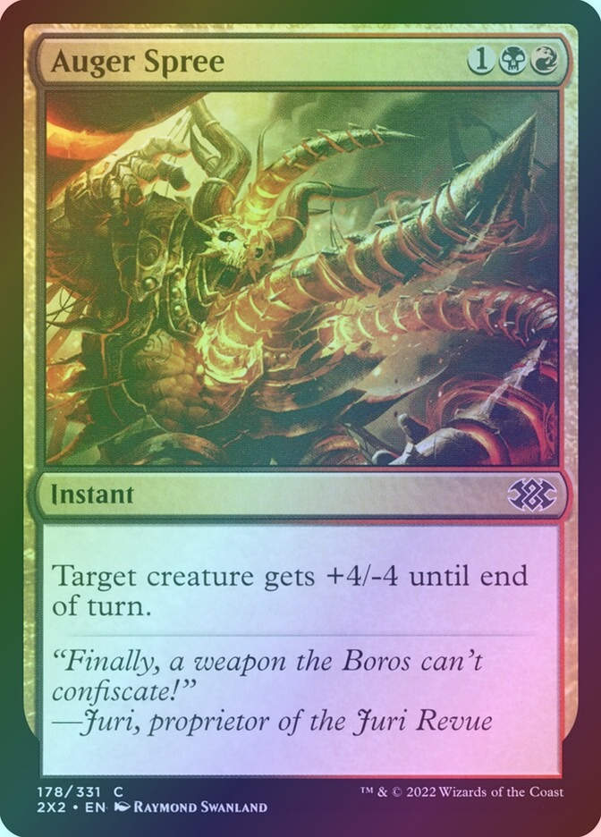 Auger Spree (2X2) (178) / Foil