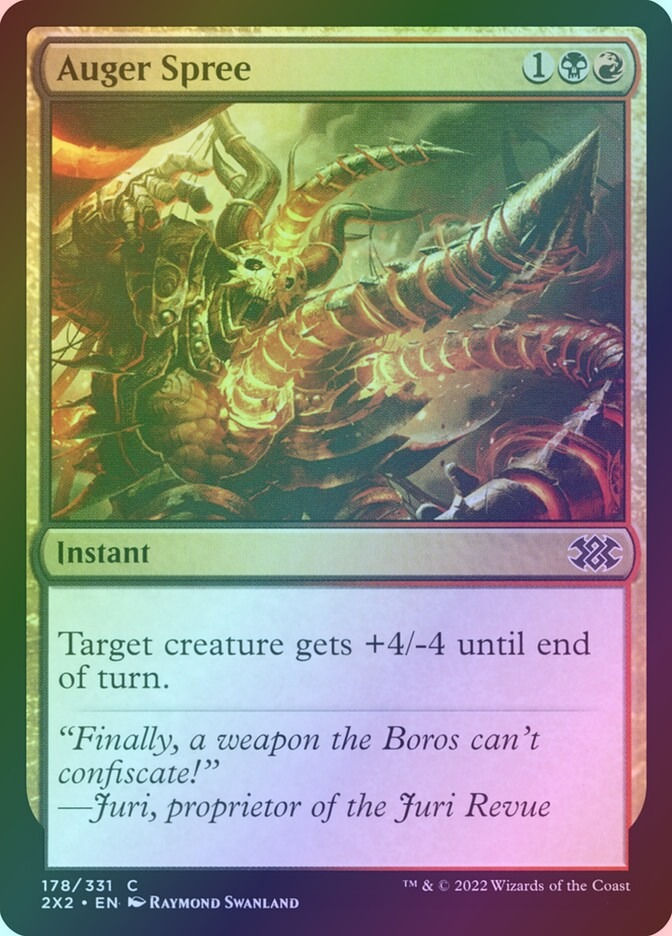 Auger Spree (2X2) (178) / Foil