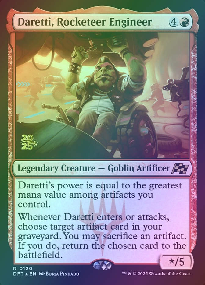 Daretti, Rocketeer Engineer (PDFT) (120s) / Foil