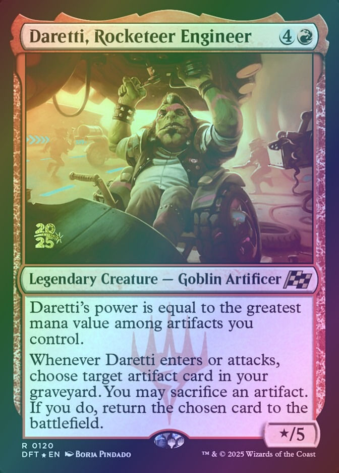 Daretti, Rocketeer Engineer (PDFT) (120s) / Foil