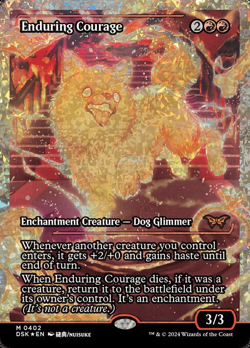 Enduring Courage (DSK) (402) / Showcase / Fracture Foil EN