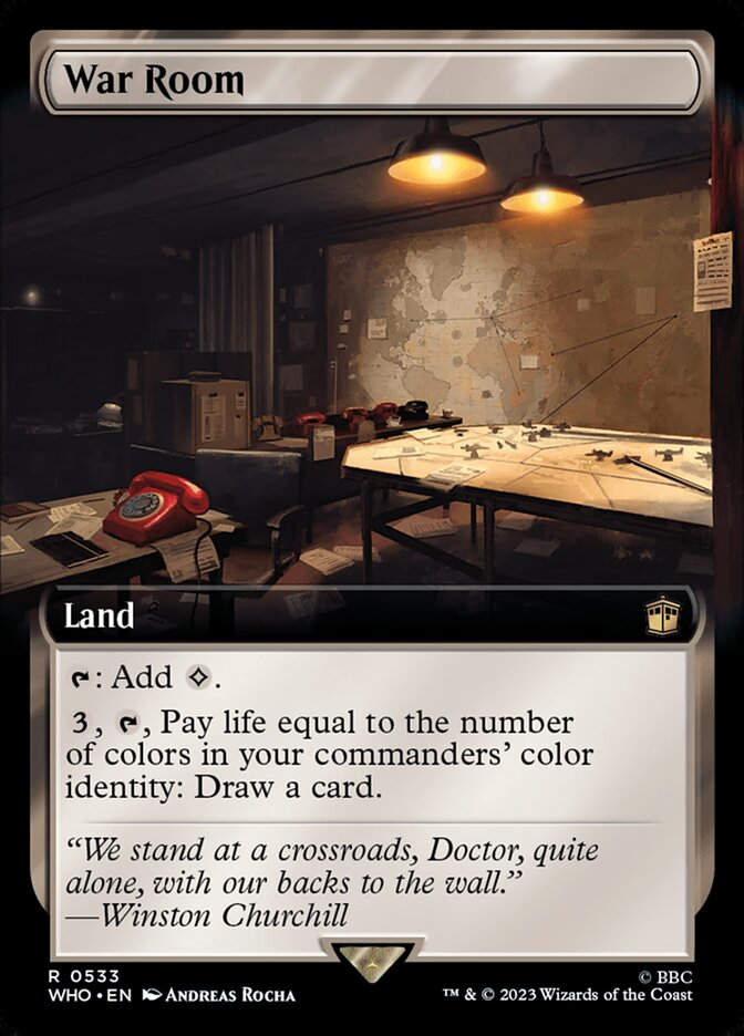 War Room (WHO) (533) / Extended Art