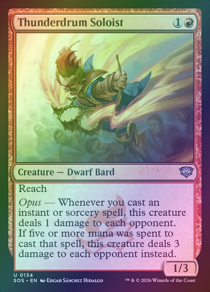 Thunderdrum Soloist (SOS) (134) / Foil