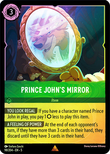 Prince John's Mirror (LOR_SHS) / Foil