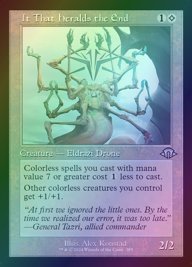 It That Heralds the End (MH3) (385) / Foil
