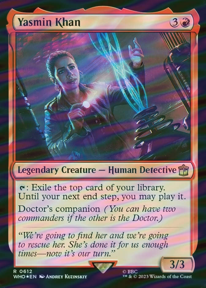 Yasmin Khan (WHO) (612) / Surge Foil