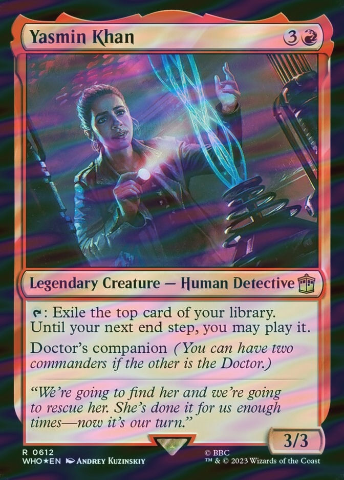 Yasmin Khan (WHO) (612) / Surge Foil