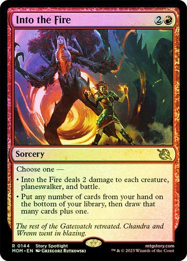 Into the Fire (mom) / Foil
