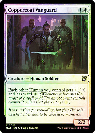 Coppercoat Vanguard (MAT) / Foil