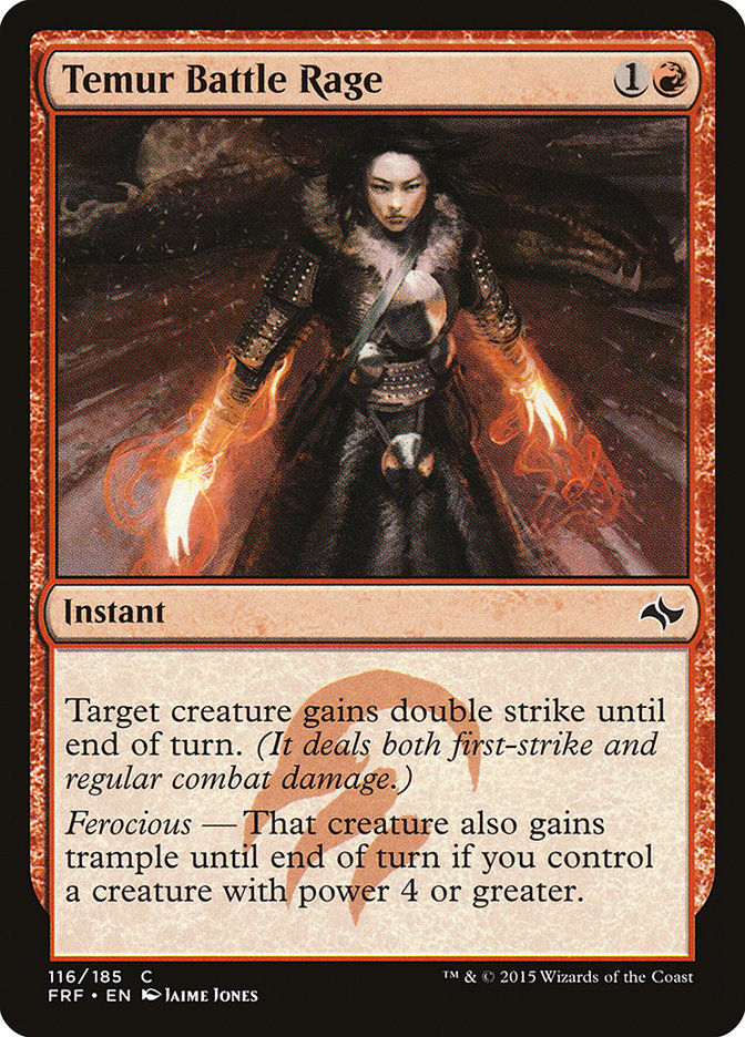 Temur Battle Rage (FRF) (116)