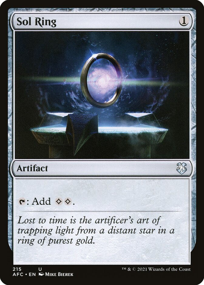 Sol Ring (AFC) (215)