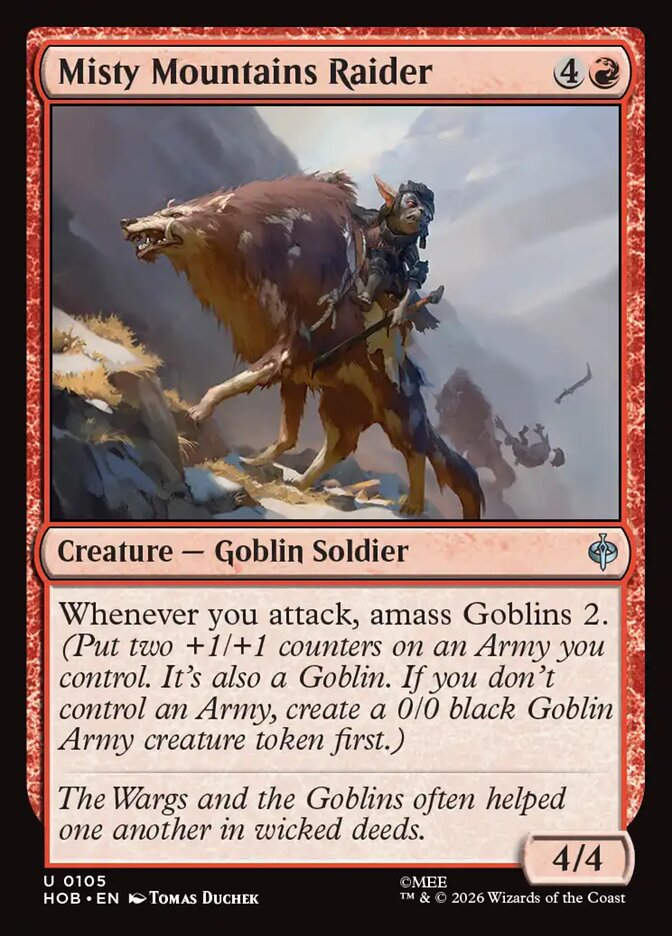 Misty Mountains Raider (HOB) (105)